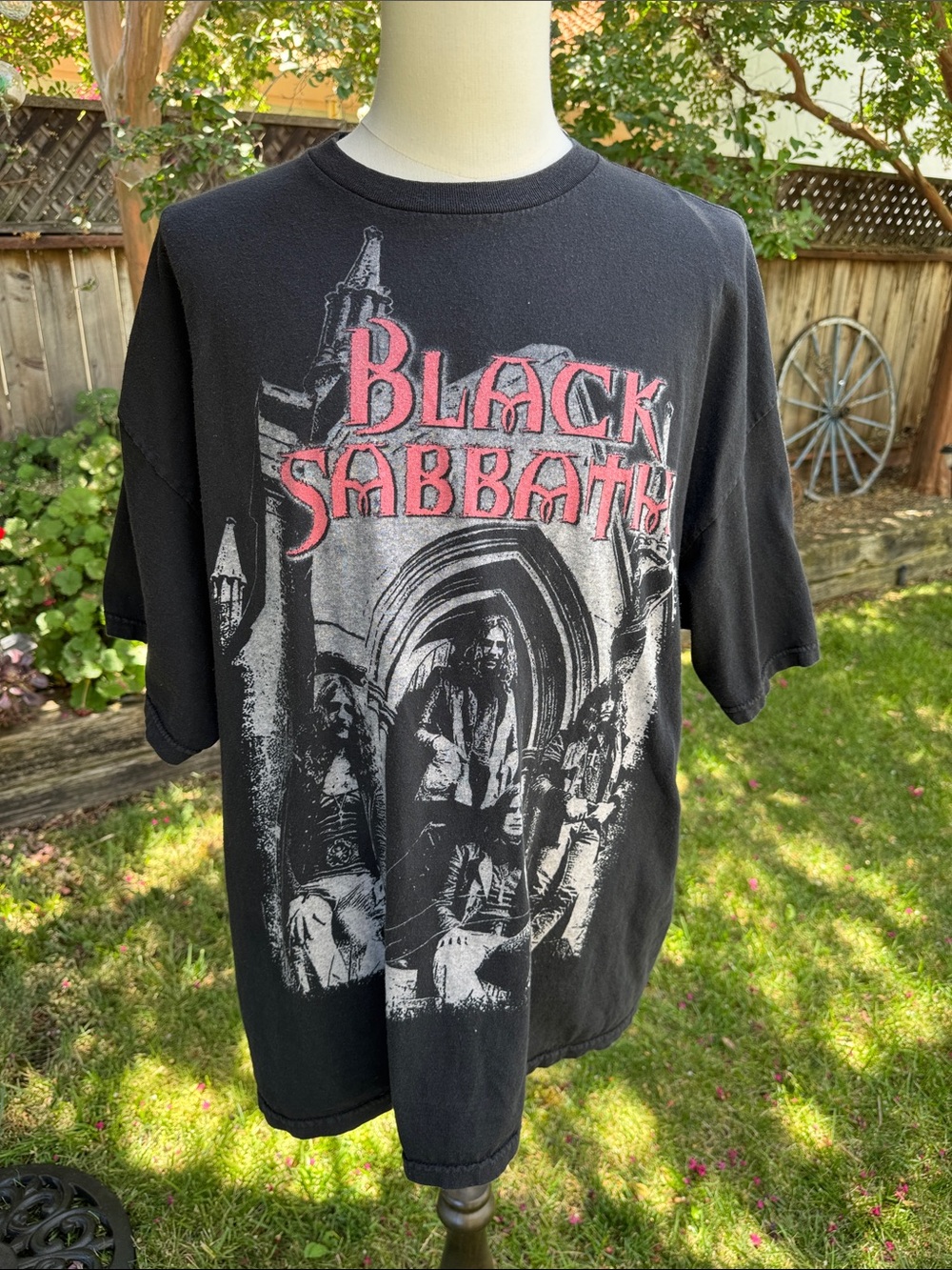 Black Sabbath Metal Band Black T-Shirt Tee Tennessee River Men's Size 3XL - XXXL